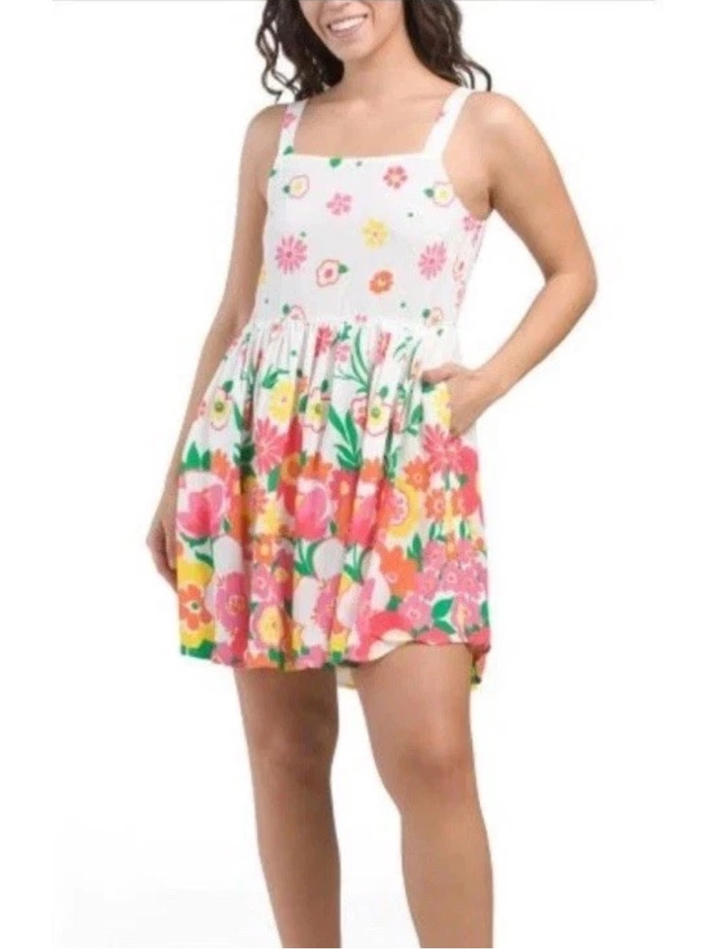 MISTER ZIMI Sophie Mini Dress in a Meadow floral print Size 10 NWT $149 Retail